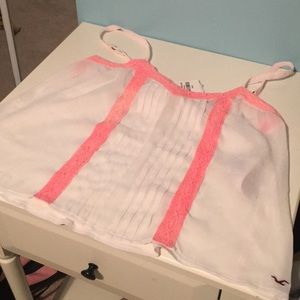 Sheer hollister top (5 for 25)
